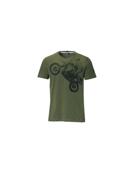 Camiseta Jump Caballero- Verde oliva